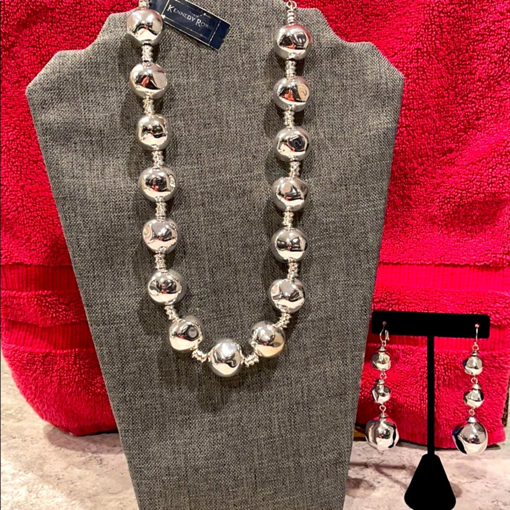 Kennedy Row necklace and earrings